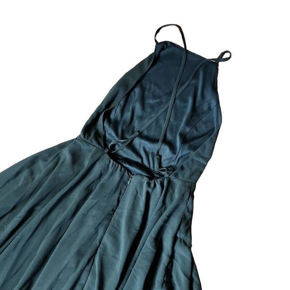 Lulu's Mythical Kind of Love Dark Green Maxi Dress - Picture 2 of 6